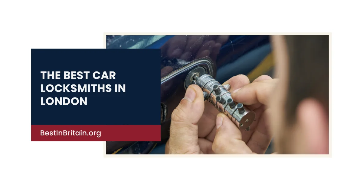 4 best car locksmiths in London for fast, reliable service