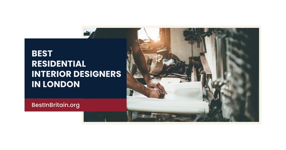 The 4 best residential interior designers in London