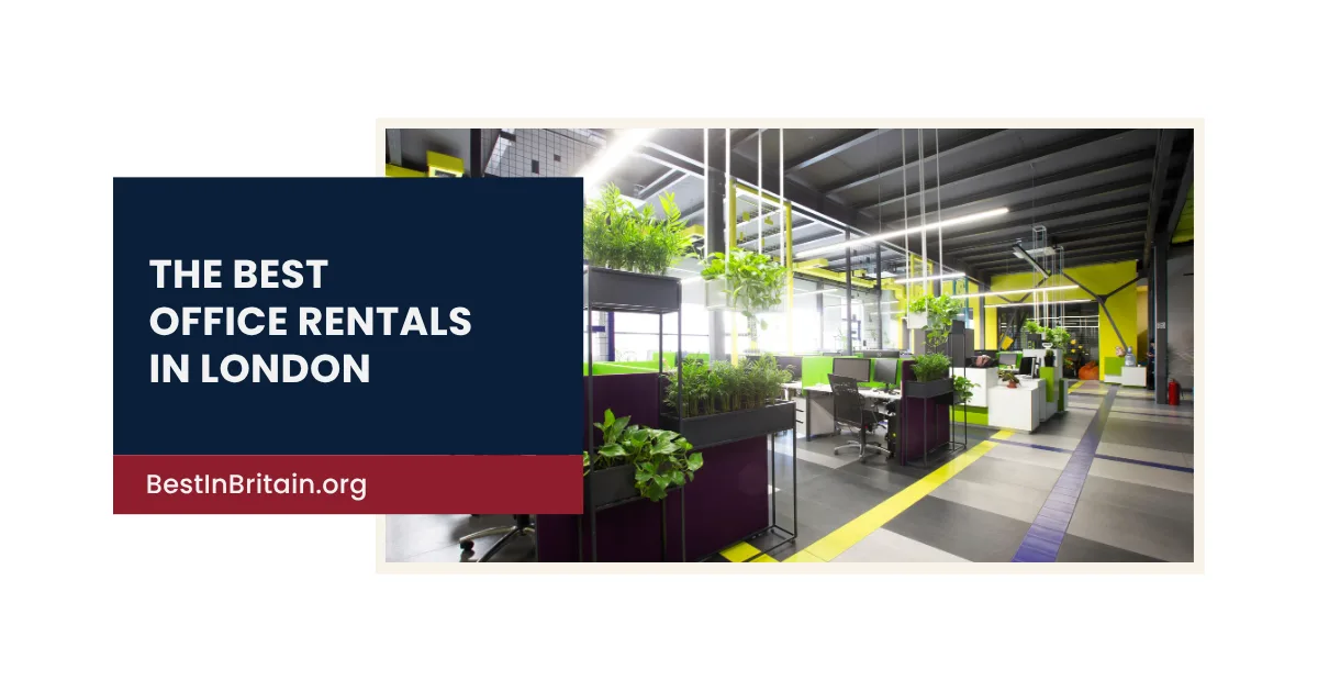 Find your perfect space with the 4 best office rentals in London