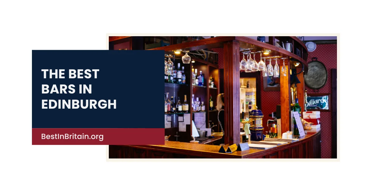 The 4 best bars in Edinburgh for premium drinks
