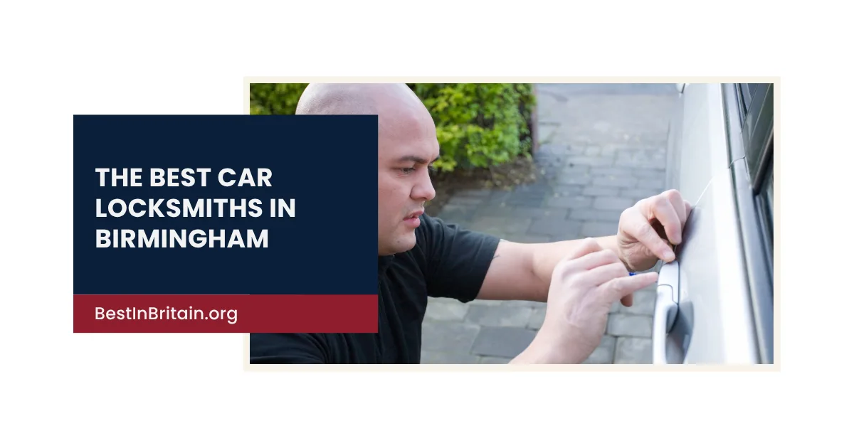 4 best car locksmiths in Birmingham to call if you’re stranded
