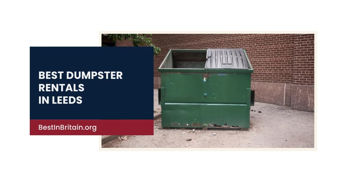 The 4 best dumpster rentals in Leeds