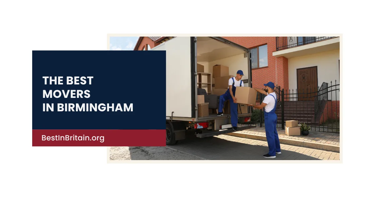 4 of the best removals companies in Birmingham