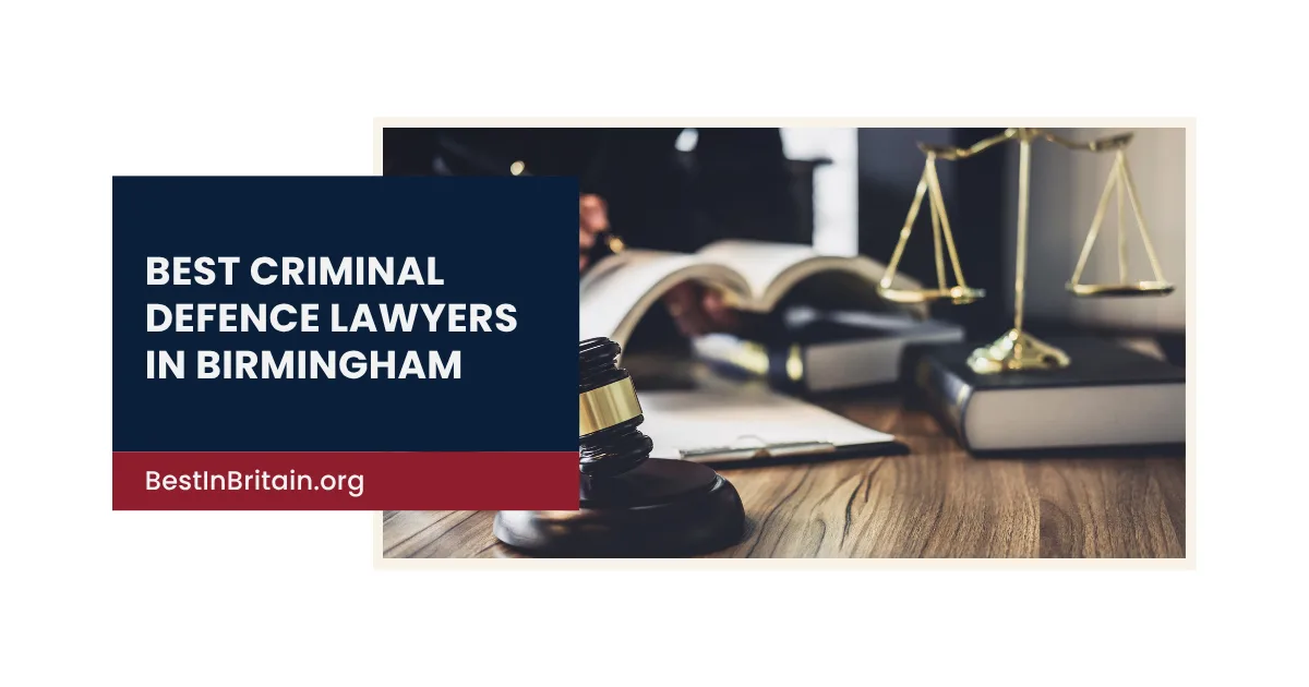 4 of the best criminal defence firms in Birmingham